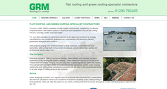 Desktop Screenshot of grmroofing.co.uk